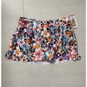 Anne Cole Swim Skirt Bikini Bottom Floral Swimwear Beach Summer